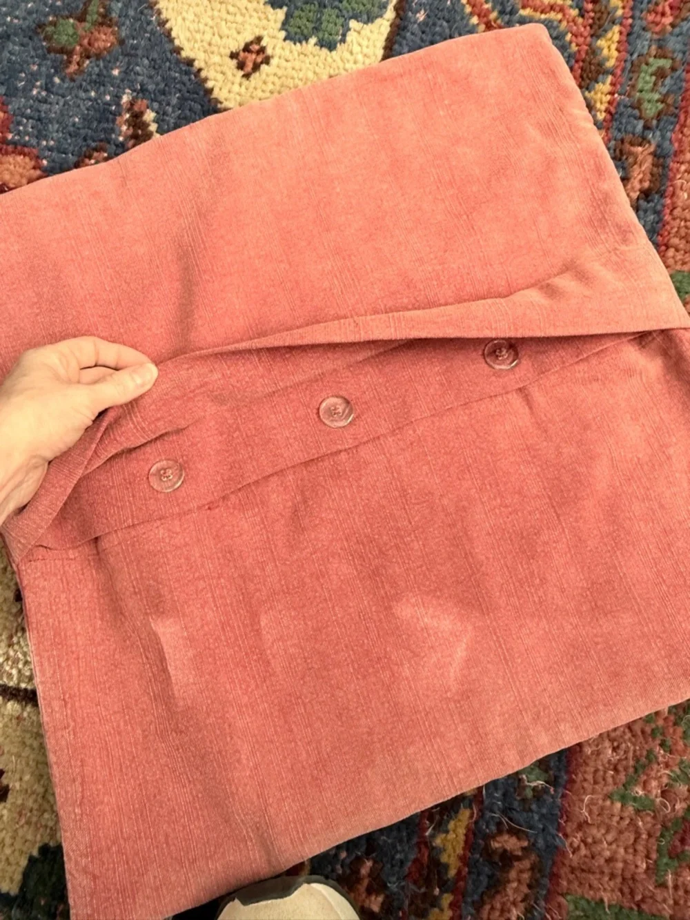 Pottery Barn Nautical Red Square Sham